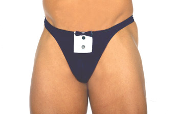 Sexy men's tuxedo thong.